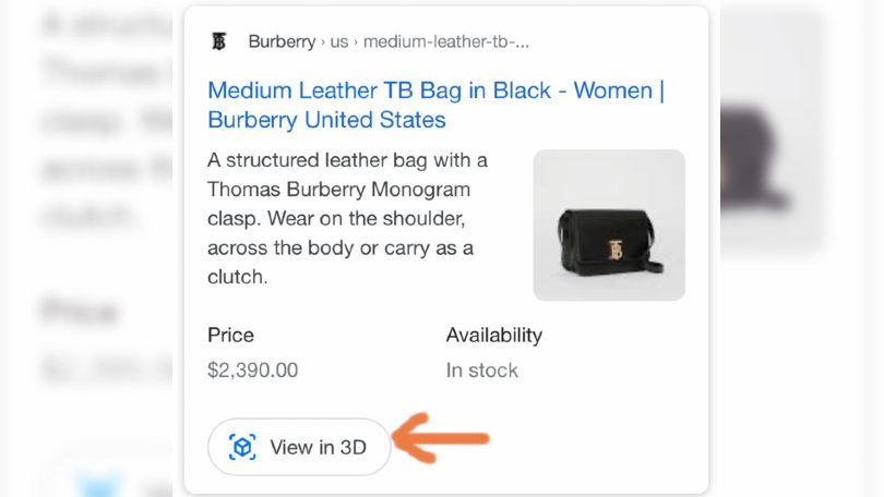 Google 3D para ecommerce