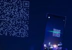 China QR a través de drones