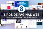 tipo de páginas web y cuál elegir