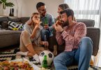Hinchas peruanos eligen el pollo a la b